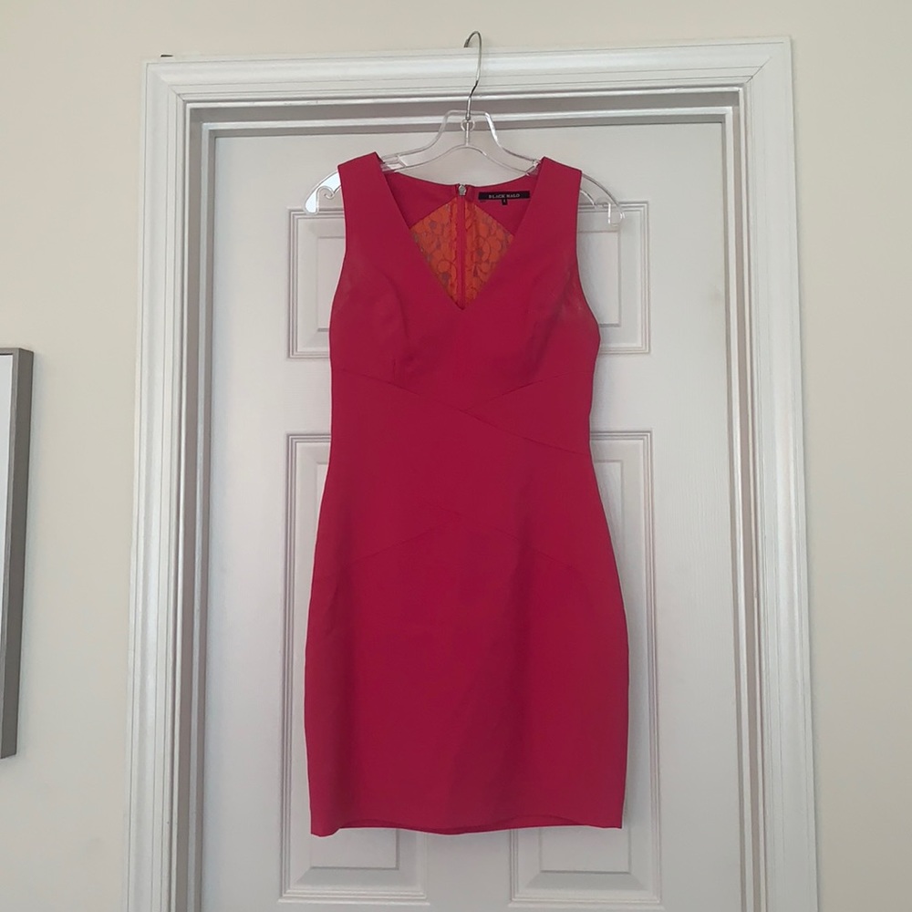 Pink and Orange Mini Dress